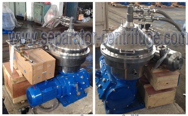 2 Phase Dairy Disc Bowl Centrifuge Continuous Self Cleaning Milk Clarify Separator