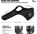 Anti Pollution Activated Carbon Dust Mask For Woodworking Construction
