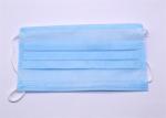 High Breathability Disposable Face Mask , 3 Ply Non Woven Face Mask