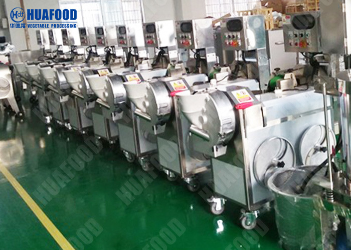 Electric 100kg Green Leafy Vegetable Cutter With 304 Stainless Steel Blade