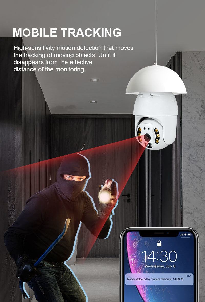 3MP Cctv Bulb Camera 360 Panoramic Tuya Smart CCTV Video Surveillance