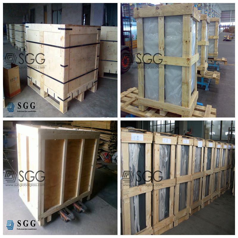 energy saving triple glazed glass panel