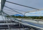 Tropical Area Vegetable Plastic Film Greenhouse For Hydroponic Growing