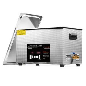 China Capacity 30L Dual Power Ultrasonic Cleaning Machine With Heating Power wholesale