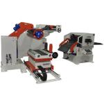 Automatic Mandrel Expansion Round Sheet Metal Stamping Decoiler Straightener