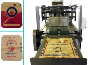 China 1300mm Valve Sheet Reel Bottom Sealing Heavy Duty Bag Making Machine for Cement Bags wholesale