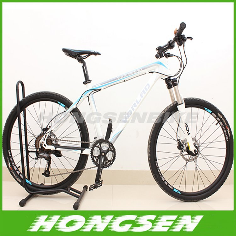L shaped mountain bike parking Round feet bracket/rack