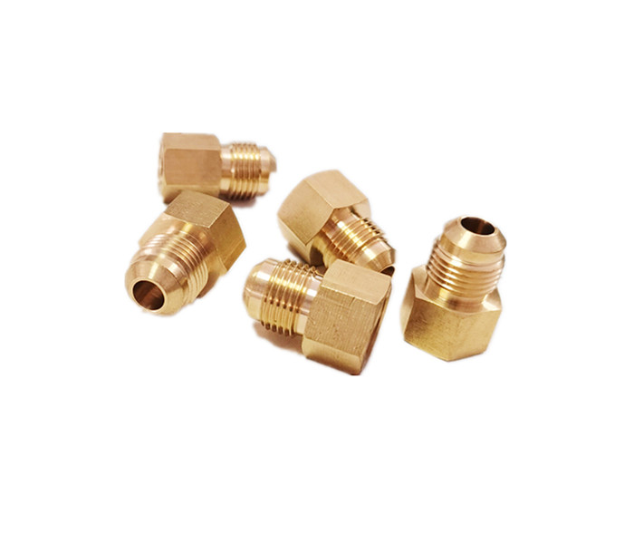 All Size Brass Tube Fitting Brass Pipe Adapter With NPT Female Thread And Flare Male