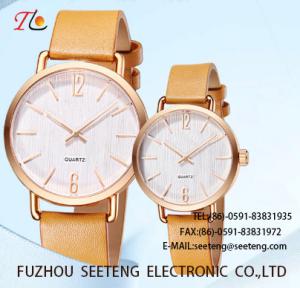 China WHOLESALE PU STRAP ALLOY CASE QUARTZ WATCHES COUPLE WATCH wholesale