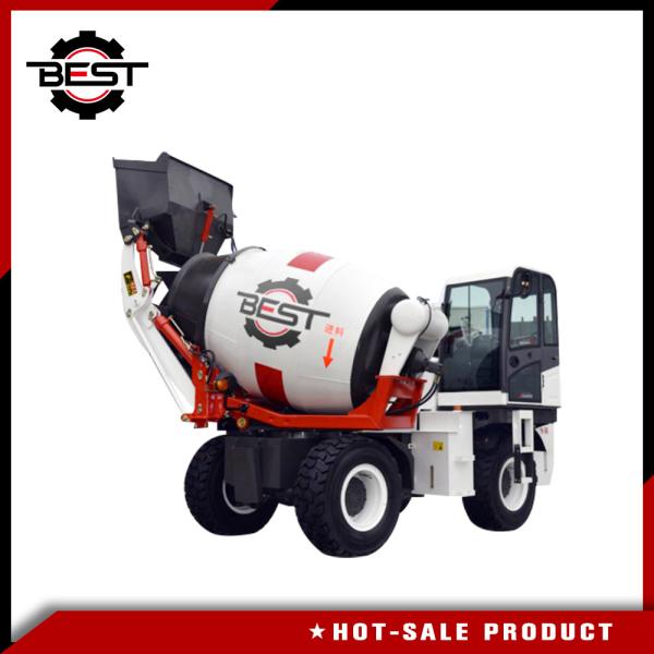 Small Self Loading Concrete Mixer Truck Dimensions 2 Cubic Meters Concrete Mixer