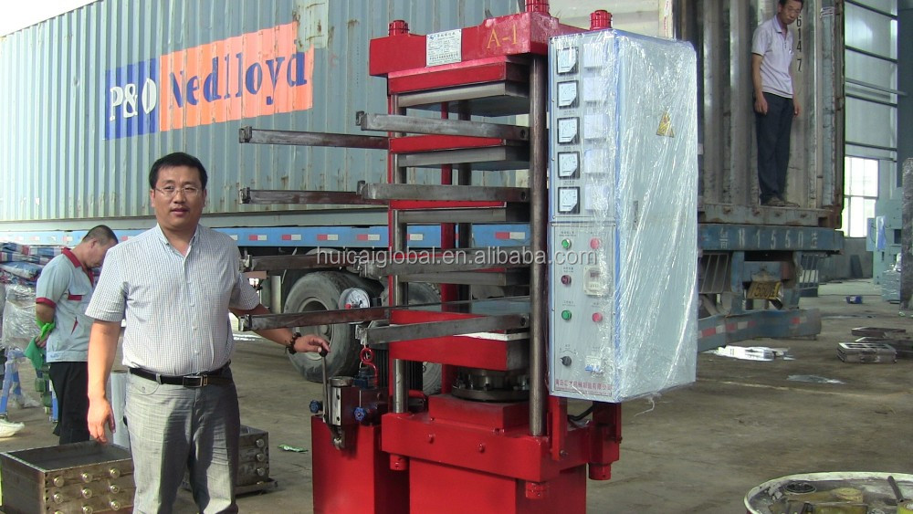 Rubber Mat Manufacturing Machine for 600*480*600mm Rubber Floor Brick Production