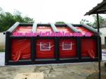 inflatable outdoor shower tent decontamination