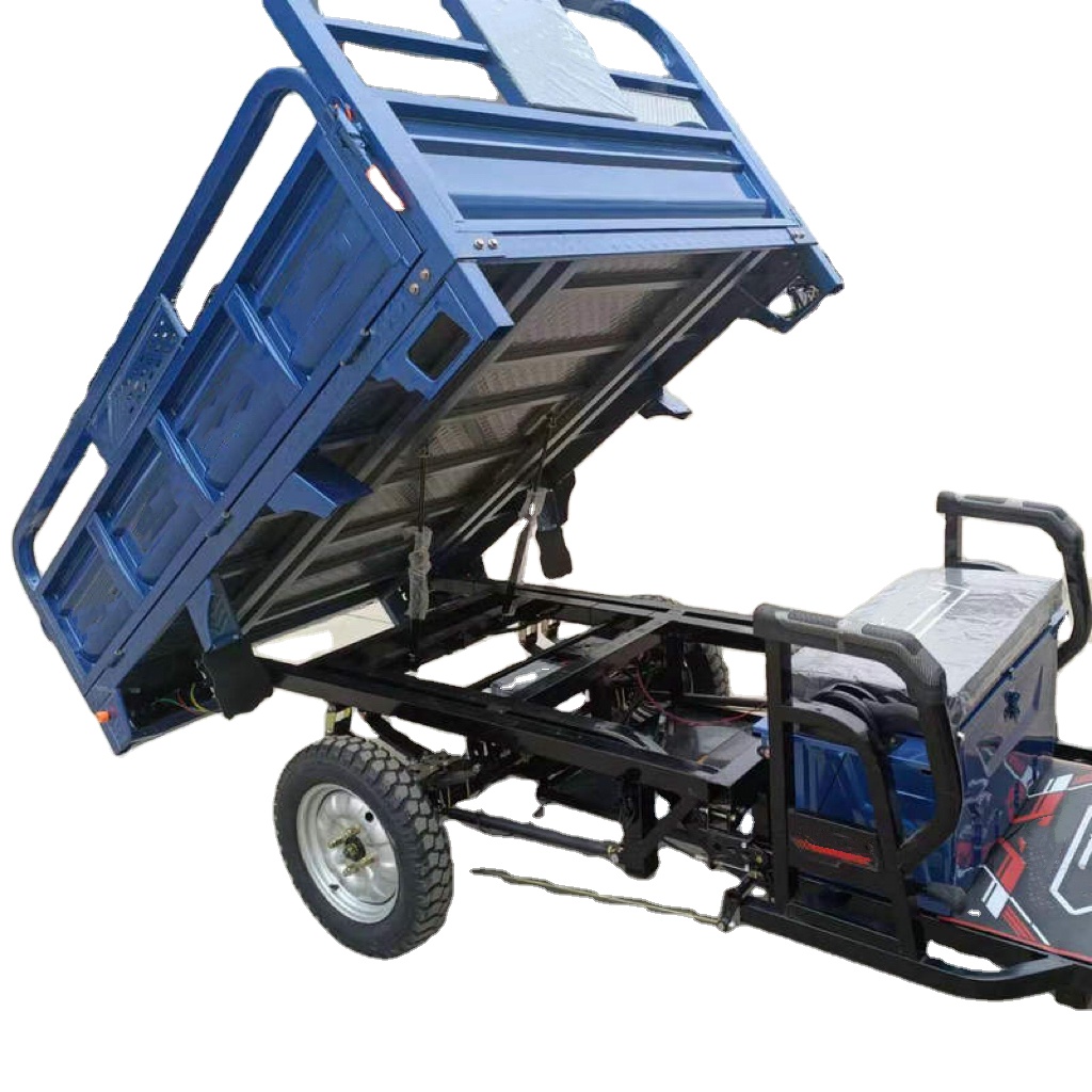 LCD Display Electric Tricycle for Adult Cargo Transportation 30-50km Driving Mileage