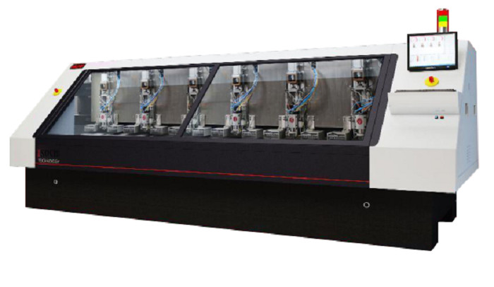 Automatic 160krpm PCB Drilling Machine Multi - Head Imported Closed Linear Scale