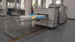 China Fully Automatic Glass Fiber Pleating Machine Pleated Paper Production Line 60Hz wholesale