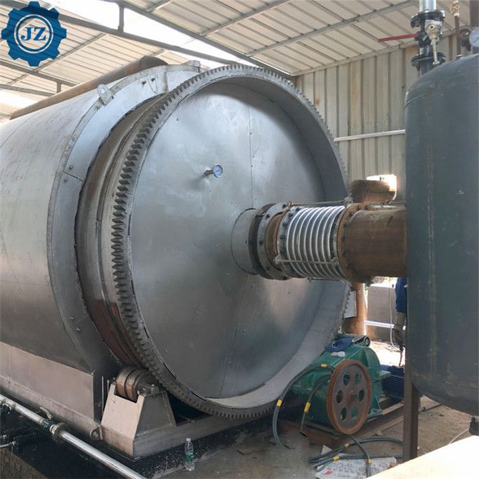 30 Ton Fully Continuous Waste Tire Tyre To Oil Pyrolysis Plant For Used Tyre Recycling