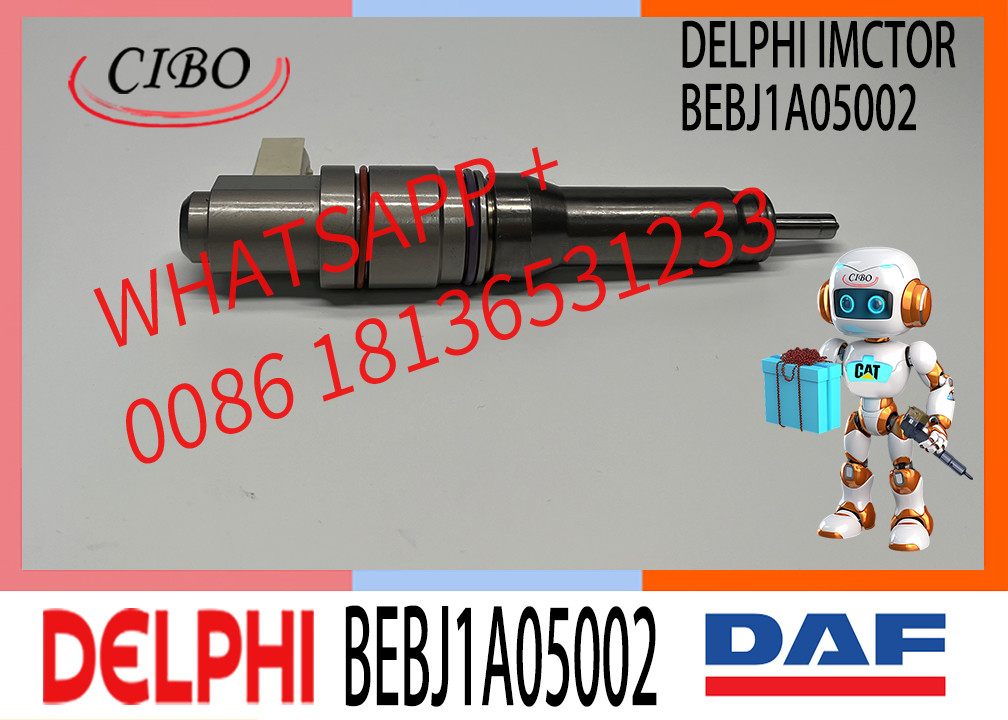 New Quality Diesel Fuel Smart Injector BEBJ1A05002 BE BJ1A00202 01905001 1905001 1846419 FOR DAF CF95/XF 105 MX High Flow
