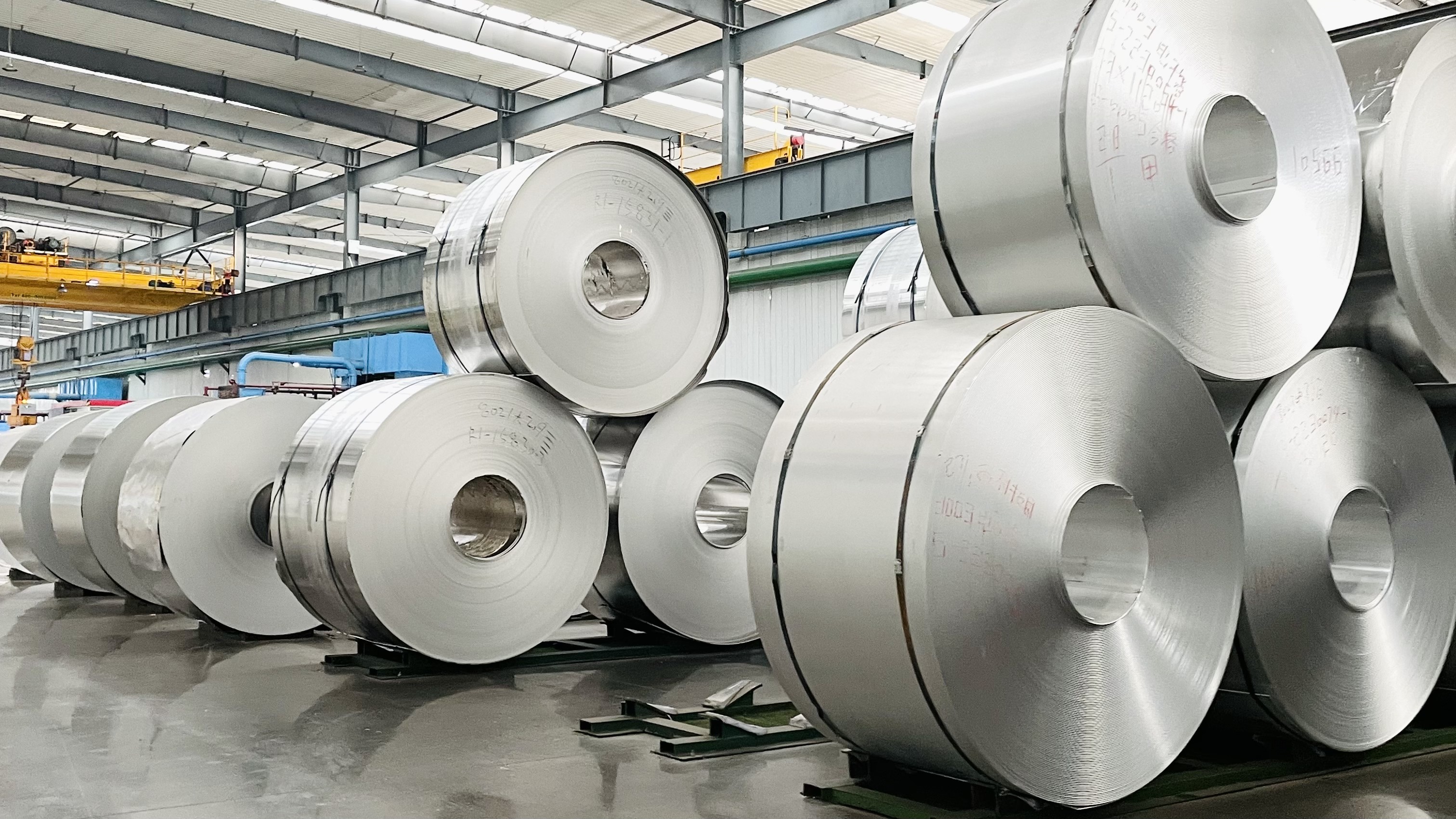 3004 Battery Aluminum Foil Roll 45 Cm 3004 Aluminium Foil In Rolls
