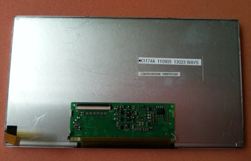 7" LCM 800×480RGB 600cd/m² LQ070Y5DG09 Sharp TFT LCD Display