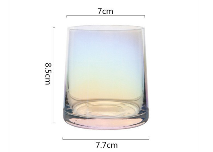 Home Decor Luxury Electroplate Glossy Black Amber Glass Candle Jar with Bamboo Lid for Candle Making