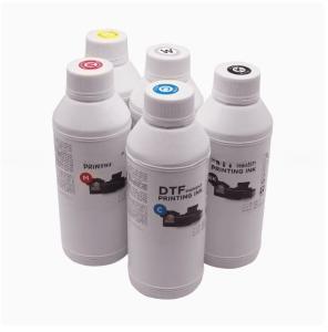 China Smooth Inkjet DTF Printer White Ink CMYK Digital Heat Transfer Ink wholesale