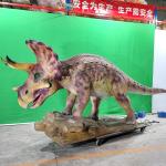 Simulated Animatronic Electric Dinosaur Model Realistic Animatronic Animals