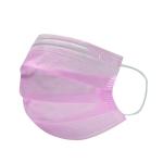 Anti Pollen Disposable Face Mask Pink Color Wind / Sunlight Prevent Skin