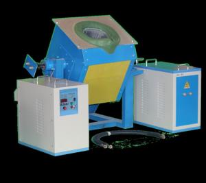 China Iron Steel Copper Aluminum Melting Electric Induction Furnace 110kw wholesale