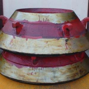 China Mn13Cr2 Crusher Concave And Mantle Cone Crusher Spare Parts wholesale