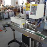 Pharmaceutical Water Cooled Continuous Induction Sealing Machine For Plastic