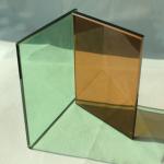 10mm Blue Bronze Clear Float Glass Reflective Tinted Laminated Tempered Sheet
