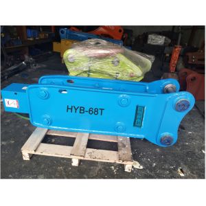 Powerful Percussion 25L/Min Excavator Breaker Hammer 1400 bpm