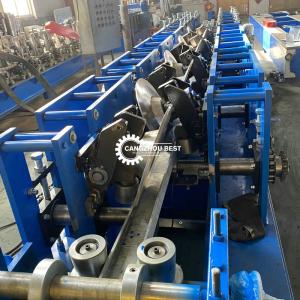 China Drywall PLC 3.2mm Metal Stud Roll Forming Machine wholesale