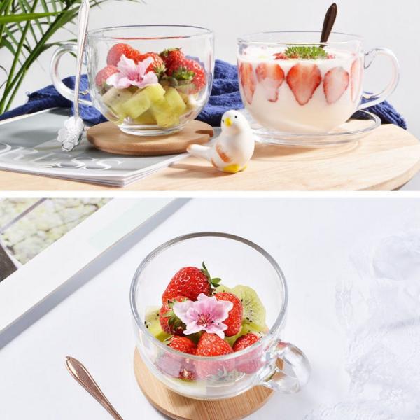 Large Capacity 500 Ml Sublimation Glass Mug Microwavable