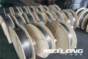China Annealed Duplex 2205 UNS S32205 Coiled Steel Tubing High Pressure Hydraulic wholesale