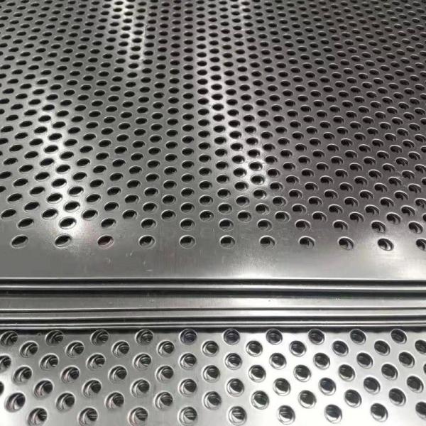 2mm Round Hole Perforated Stainless Steel Mesh Sheet 3.5mm Pitch Grade 304 316l