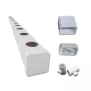 China Sample 5-7 Days Square PVC Hydroponic Channel NFT for Optimal Plant Growth on sale