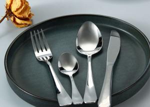 China anti rust Silver Plated Stainless Steel Cutlery Set 72pcs wholesale