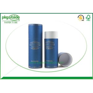 China Durable Eco Tube Packaging Handmade , Cylinder Cardboard Deodorant Tubes wholesale