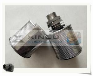 China Hastelloy Wedge Wire Water Filter Nozzles Big Head Johnson For Filter Resin wholesale