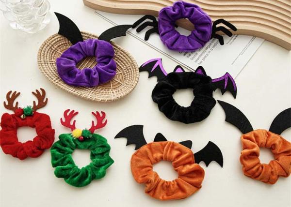 New Antler bat large baby hair bands for Halloween and Christmas girl's hair