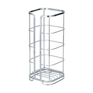 China Free Standing Toilet Paper Holder Spare Roll Bathroom Storage Toilet Paper Stand wholesale