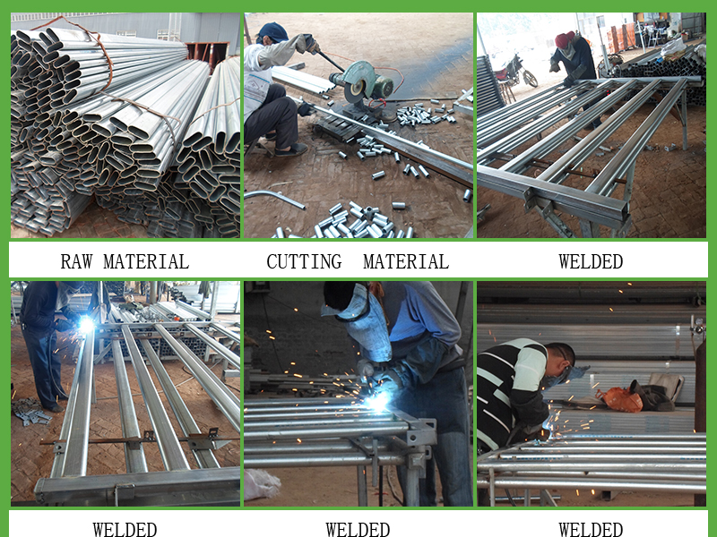 China supplier heavy duty cheap hot dip galvanized cattle yard panels