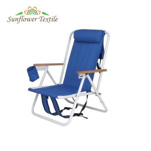 China 55x60x67cm Foldable Beach Chair 900D Oxford Cloth Custom Color wholesale
