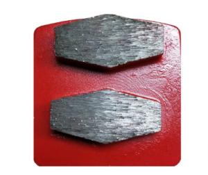 China Metal Bonded Concrete Grinding Plate For Husqvarna Husqvarna Redi Lock Systems wholesale