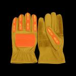 Waterproof Oil Resistant flame resistant Anti-impact Cowhide Glove, fire