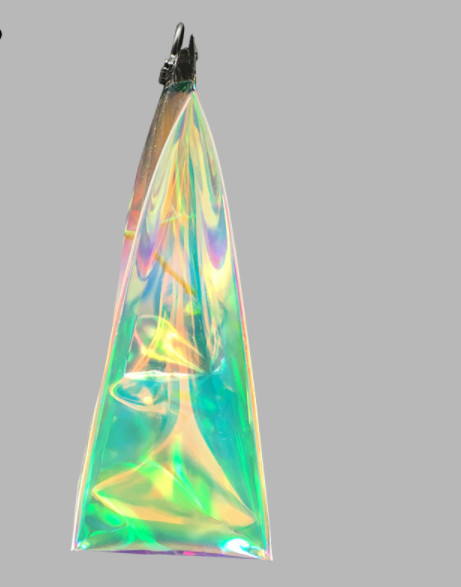 Shining Jewelry Promotional PVC Bags , Holographic Cosmetic Bag With 0.25MM Thickness