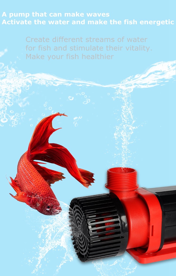 Energy Saving Dc24v 2245gph 19ft Pond Water Pump