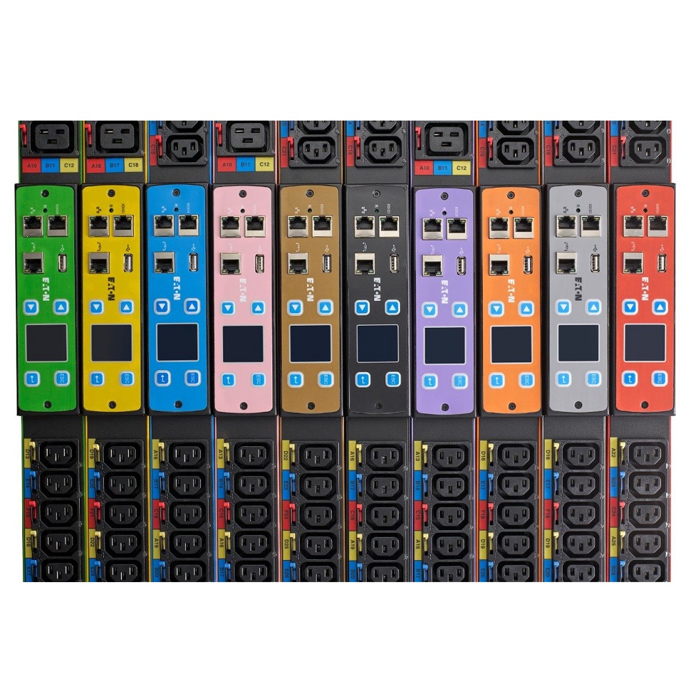 24 Way EATON EFLXN22 FLEXPDU NETWORK METER 0U C20 16A 1P 20XC13 4XC19 PDU for Data Center