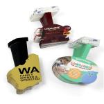 Adhesive PP PVC POP Display Retail Shelf Wobblers Advertising Promotional